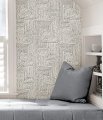 Scott Living Sls3975 Ink Peel Stick Wallpaper Black