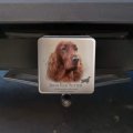 Irish Red Setter Dog Breed Tow Trailer Hitch Cover Plug Insert