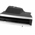 Ho1200120 Factory Style Front Bumper Upper Lower Grill Grille Assembly With Chrome Moulding Compatible Honda Accord 1992-1993