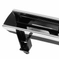 Ho1200120 Factory Style Front Bumper Upper Lower Grill Grille Assembly With Chrome Moulding Compatible Honda Accord 1992-1993