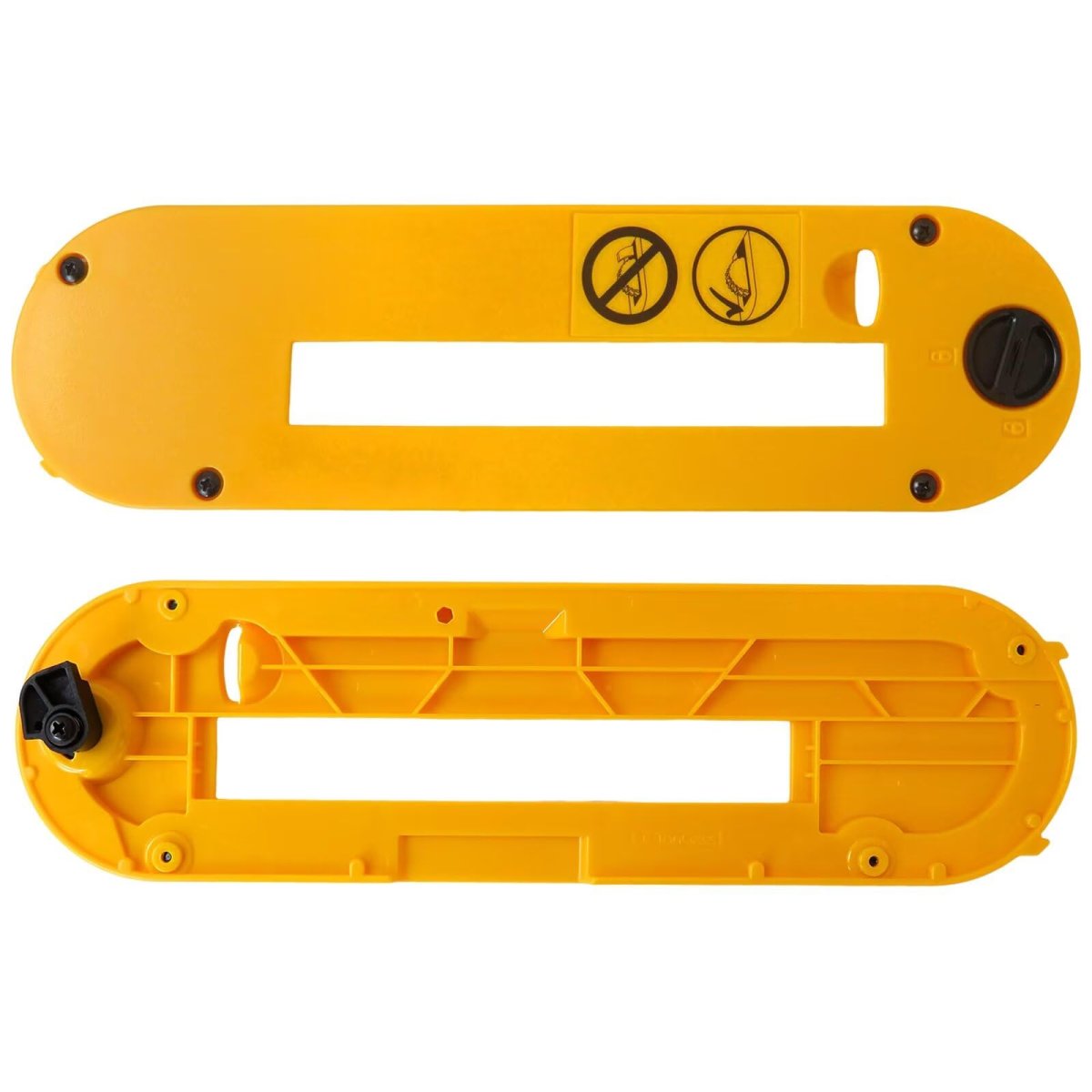 10 In Table Saw Dado Throat Plate For Dwe7490 Dwe7491 Dwe7491rs Dw744 13 5 X 3 69 0 44 Impact Resistant Pc Pbt Blend Material