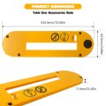 10 In Table Saw Dado Throat Plate For Dwe7490 Dwe7491 Dwe7491rs Dw744 13 5 X 3 69 0 44 Impact Resistant Pc Pbt Blend Material