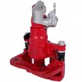 Red Rear Passenger Brake Caliper Aintier 19-b2068 For Acura 2004-2008 Honda 1998-2007