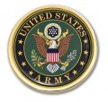 United States Army Eagle Chrome Auto Emblem