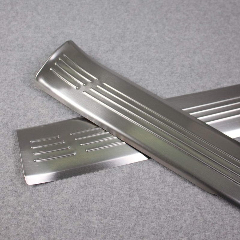 Beautost For Benz Gls 450 580 2020 2021 2022 2023 2024 Inside Door Sill Scuff Plate Guard Cover Trims Silver