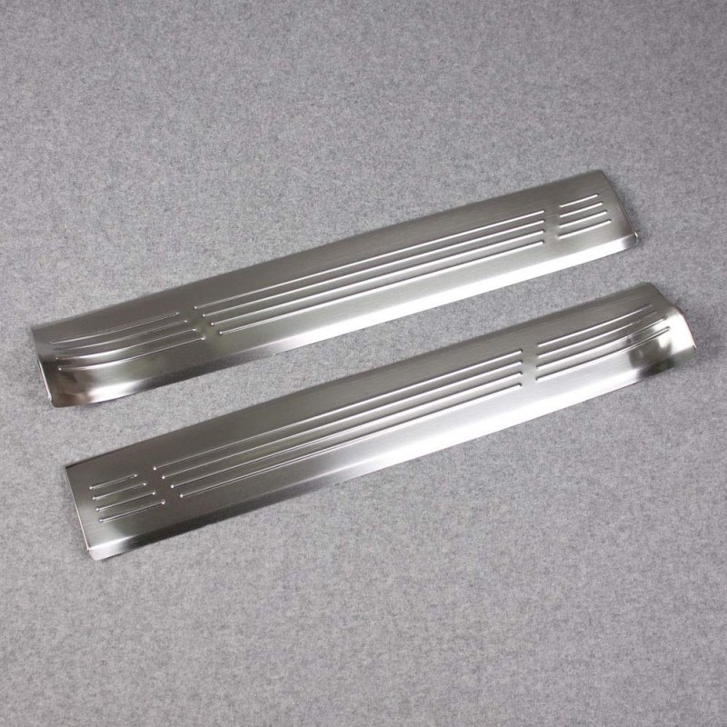 Beautost For Benz Gls 450 580 2020 2021 2022 2023 2024 Inside Door Sill Scuff Plate Guard Cover Trims Silver