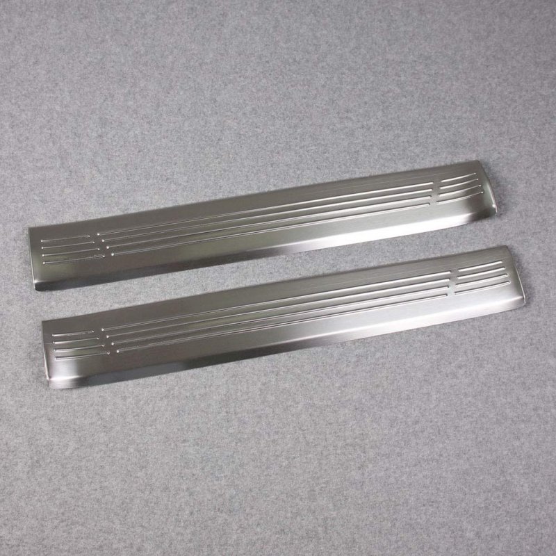 Beautost For Benz Gls 450 580 2020 2021 2022 2023 2024 Inside Door Sill Scuff Plate Guard Cover Trims Silver