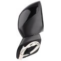 Left Side View Mirror Black Power Adjusted For 2012 2013 2014 Honda Civic Ho1320261 Smooth Finish Replacement