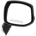 Left Side View Mirror Black Power Adjusted For 2012 2013 2014 Honda Civic Ho1320261 Smooth Finish Replacement