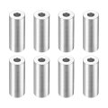 8pcs Aluminum Spacer 3 4 Od X 5 16 Id 1-3 8 Length Screw Standoff Bushing Plain Finish Unthreaded Round Metal For Screws Bolts 