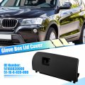 Uxcell Dash Glove Box Door Lid Cover For Bmw X3 F25 2011-2017 X4 F26 2015-2018 Compartment No 51166839000 51-16-6-839-000 Black