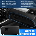 Uxcell Dash Glove Box Door Lid Cover For Bmw X3 F25 2011-2017 X4 F26 2015-2018 Compartment No 51166839000 51-16-6-839-000 Black