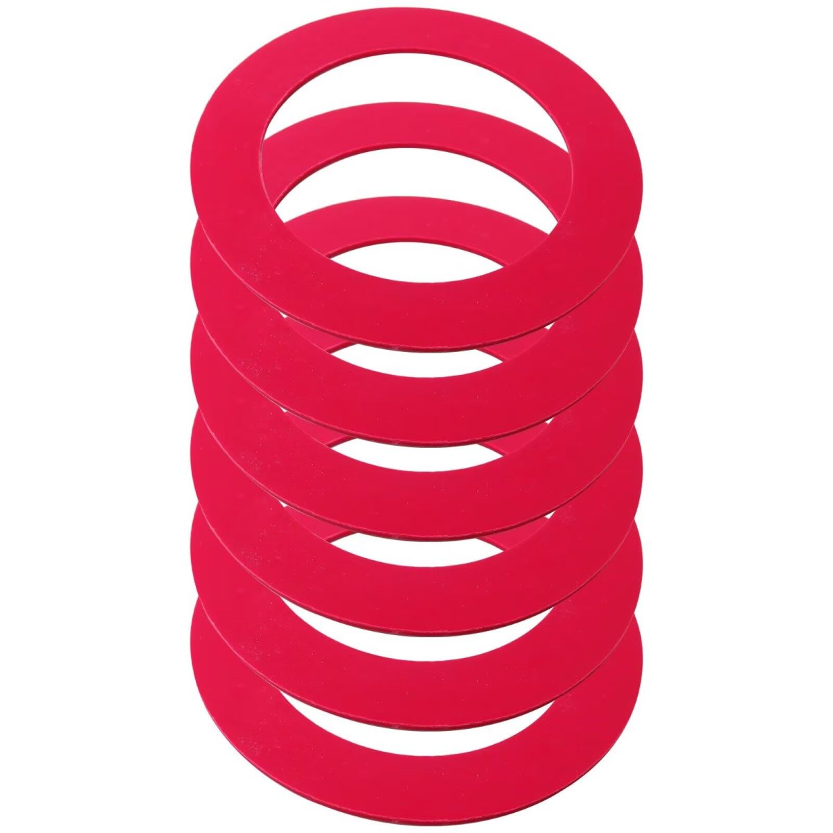 6 Pack Flush Valve Seal For Mansfield 210 And 211 Silicone Toilet Replacement Parts 160 To Fix Leaking Part Number 630-0030