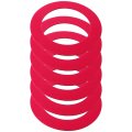 6 Pack Flush Valve Seal For Mansfield 210 And 211 Silicone Toilet Replacement Parts 160 To Fix Leaking Part Number 630-0030