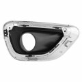 Auto Dynasty Ch1038147 Front Fog Light Bezel Compatible With Jeep Grand Cherokee Laredo Ltd Overland 2014-2016 Driver Left Side