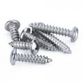 5-20pcs Gb845 M3 5 M4 2 M5 M6 304 Stainless Steel Cross Recessed Round Head Self-tapping Screws Pan Wood Duo Er Size X 20