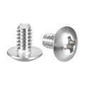 6-32 X 1 4 Truss Head Phillips Machine Screws Full Thread Drive 304 Stainless Steel 18-8 Quantity 50 
