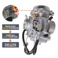 Svkzgfz Carburetor For Suzuki Quadrunner 250 Ltf250t 1988-1996 Lt-f4wdxs 1991-1995 Atv Carb Replace 13200-19b65 13200-19ba3