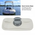 Dock Anchor Base Heavy Duty Cleat Seat Rope Tight For Inflatable Boat Kayak Canoe