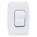 Leisure Led Single Spst On-off Switch With Bezel Technology Components 12v Light For Rv Camper Trailer White 