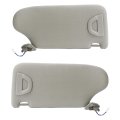 Gray Driver And Passenger Side Sun Visor Replacement With Led Light For 2013 2018 Nissan Altima Replaces 96400 3ta2a 96401 1