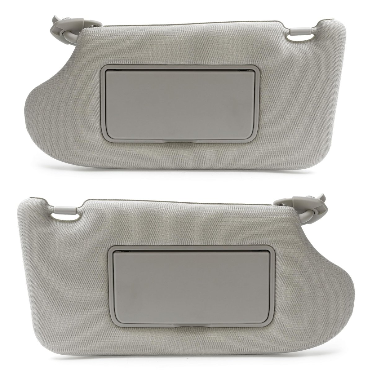 Gray Driver And Passenger Side Sun Visor Replacement With Led Light For 2013 2018 Nissan Altima Replaces 96400 3ta2a 96401 1