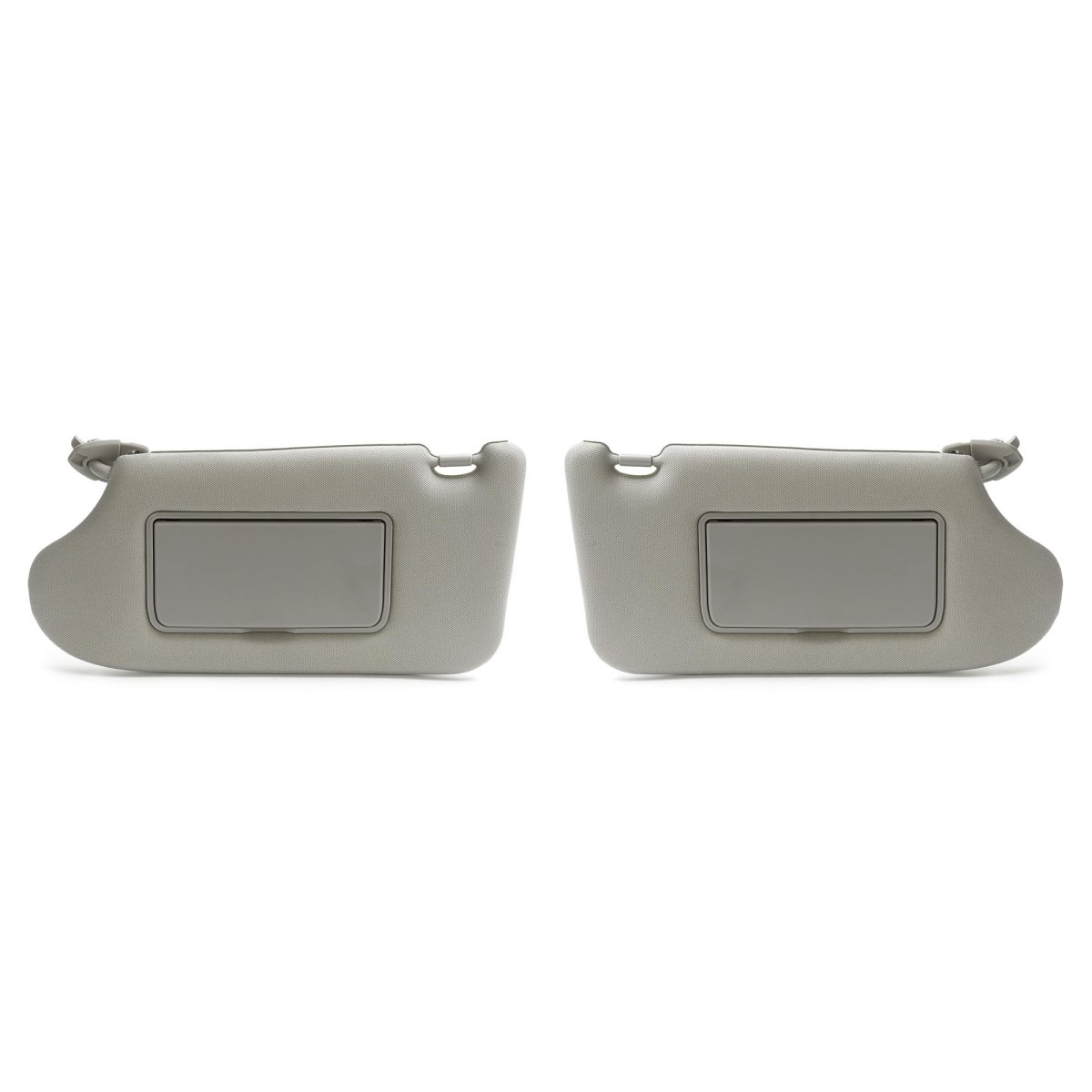 Gray Driver And Passenger Side Sun Visor Replacement With Led Light For 2013 2018 Nissan Altima Replaces 96400 3ta2a 96401 1