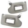 Gray Driver And Passenger Side Sun Visor Replacement With Led Light For 2013 2018 Nissan Altima Replaces 96400 3ta2a 96401 1