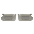 Gray Driver And Passenger Side Sun Visor Replacement With Led Light For 2013 2018 Nissan Altima Replaces 96400 3ta2a 96401 1