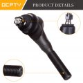 Ocpty New 3-piece Fit For 1997-2006 Jeep Tj Wrangler 4wd Only 2 Front Outer Tie Rod End At Pitman Arm Drive 1 Adjusting Sleeve