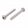 Uxcell 10-24x1-5 8-inch 304 Stainless Steel Phillips Pan Head Bolts Machine Screws 25pcs