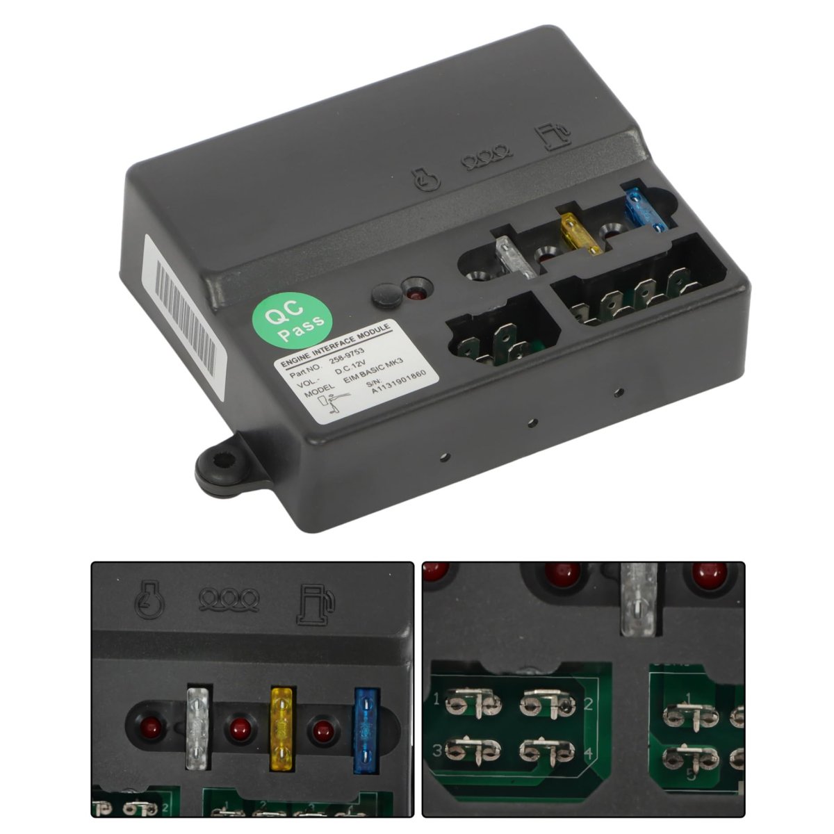 Engine Interface Module Controller 258-9753 12v Generator Control For Eim2589753 630-464 917-422 630138 917530 Standard Sets