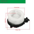 Munirater Hvac Heater Blower Motor Replacement For Taco-ma L4 2 7l 2016-2023 8710304050