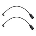 Front Brake Pad Wear Sensor 8t0907637 For Audi A4 A5 A6 A7 Allroad Q5 S4 S5 2 Pcs Set 