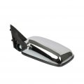Ocpty Chrome Left Side Mirror Fit For 1987-1993 Mazda B2200 Glass Manual Folding
