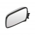 Ocpty Chrome Left Side Mirror Fit For 1987-1993 Mazda B2200 Glass Manual Folding