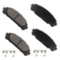 Front Brake Pads Fit For 15-17 Lexus Nx200t 18-21 Nx300 15-21 Nx300h 20-21 Toyota Avalon 20-23 Camry D1324-9108 4pcs