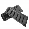 Bonnet Vent 2pcs Universal Air Vents Engine Hood Car Exterior Parts For Focus Rs Mk2 Style Carbon Fiber Pattern