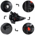 Wflnhb Right Side Tail Light Assembly Replacement For Subaru Forester 2014-2016 Passenger Rear Brake Lamp 84912sg041 Su2819105