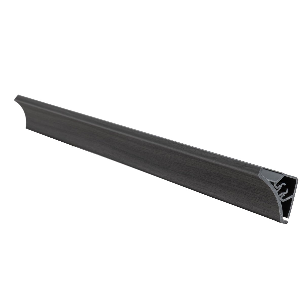 86 In Mocha Crown Molding Cap And Base Snap Together Kit 2 Pack Rp-crwnmold-kt Extruded Pvc For Rvs