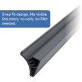 86 In Mocha Crown Molding Cap And Base Snap Together Kit 2 Pack Rp-crwnmold-kt Extruded Pvc For Rvs