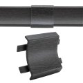 86 In Mocha Crown Molding Cap And Base Snap Together Kit 2 Pack Rp-crwnmold-kt Extruded Pvc For Rvs