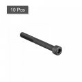 Uxcell M8x70mm Socket Head Bolts 12 9 Grade Alloy Steel Cap Screws Half Thread 10pcs