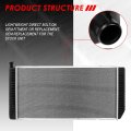 34 Inches Core Dpi 2317 Factory Style 1-row Cooling Radiator Compatible With Chevy Gmc C K 1500 00 3500 Pickup Suburban Tahoe