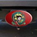 Geisha With The Dragon Tattoo Oval Tow Trailer Hitch Cover Plug Insert