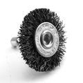 4 Coarse Wire Wheel Mounted 