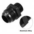 X Autohaux 4pcs An12 Male To 1 2 Npt Union Car Flare Reducer Hose Fitting Adapter Universal Aluminum Alloy Fuel Oil Line Pipe