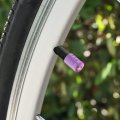 Cute Kawaii Rainbow Unicorn Chibi Motorcycle Bicycle Bike Tire Rim Wheel Aluminum Valve Stem Caps