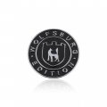 1pc 2 5in Wolfsburg Circle Edition Emblem 3d Raised Tailgate Badge Personalise Decal Car Side Sticker Black White