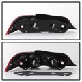 Acanii For 2002 2003 2004 Acura Rsx Dc5 Red Clear Led Tail Lights Brake Lamps Replacement Driver Passenger Side